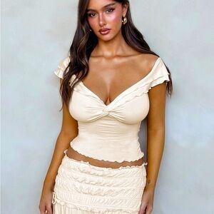 Tiger Mist Delani Short Sleeve Set